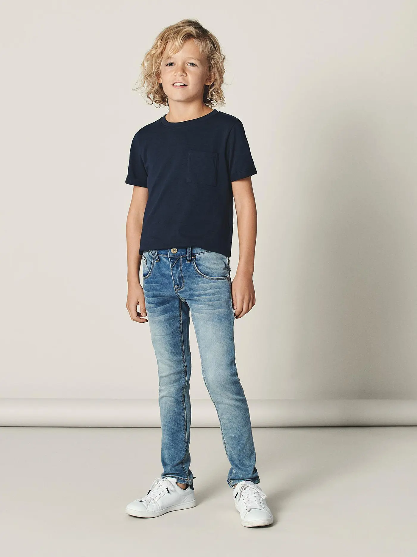 NAME IT | Jungen Jeans Slim Fit NKMTHEO | hellblau